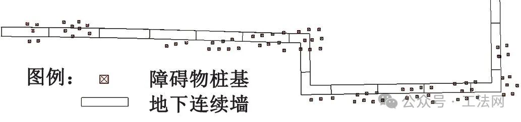 上海银都路隧道基坑围护结构施工前的清障方案对比