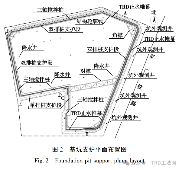 临江高水位涉京广线基坑工程地下水控制设计